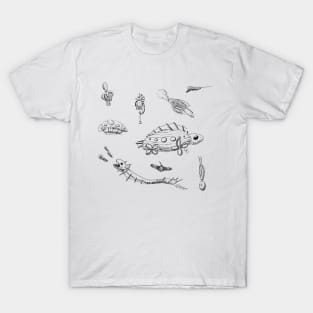 Flying Sea Creatures T-Shirt